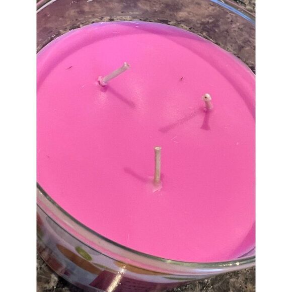 BBW RASPBERRY TANGERINE Candle Bath And Body Works - Picture 4 of 5